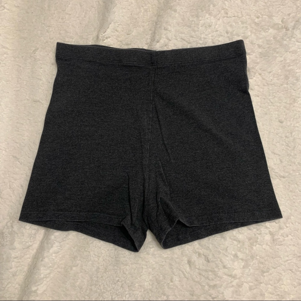 🌸 3/$15 * Forever 21 Dark Grey Bike Shorts 2 3/4” Size Large
